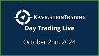 Day Trading Live 10224 [upl. by Atinauq139]