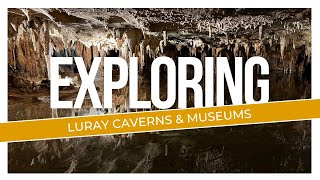 Largest Cavern in the Eastern United States Self Guided Tour of Luray Caverns amp Museums in Virginia [upl. by Brinn]