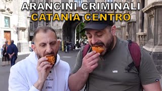 Arancini criminali CATANIA CENTRO [upl. by Dwaine]