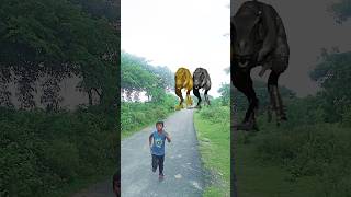 Big dinosaur chase Trex chasing part 762 shorts dinosaur youtube dinosaurs youtubeshorts [upl. by Dorraj167]