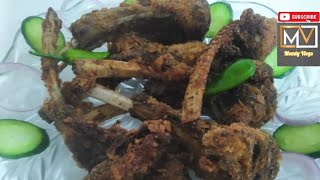 Crispy Mutton Fried Chops Mutton Chanp Fry Lamb Chops Easy amp Quick Recipe [upl. by Tan]