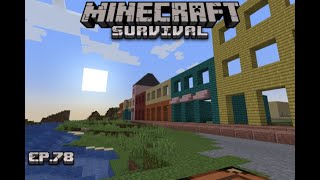 I Made Seaside Shops  Minecraft Survival Ep 78 [upl. by Vipul]