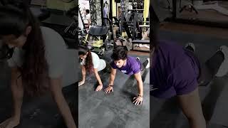 Pushups 🏋️💪 fitnessmotivation fitnessmotivation gym gymworkout runner motivation gymrat fit [upl. by Adnat490]