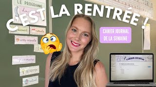 WEEKLY VLOG  Une rentrée épuisante amp ce que je fais la première semaine [upl. by Ranip]