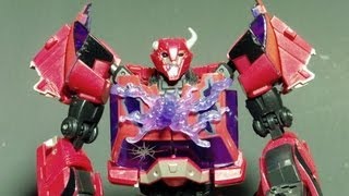 SDCC 2012 TERRORCON CLIFFJUMPER TRANSFORMERS PRIME TOY REVIEW [upl. by Dyer240]