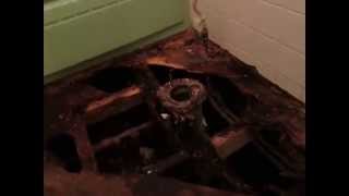 Basement wall collapses in Cranford NJ home [upl. by Nena]