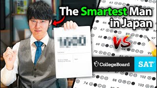 Can the Smartest Man in Japan Get a Perfect SAT Score [upl. by Dolloff154]