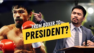 Manny Pacquiao is Fighting For The Title Of President [upl. by Repinuj451]