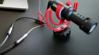 How to use an external mic on a Macbook Pro  IT WORKS 2019 [upl. by Ayotel]