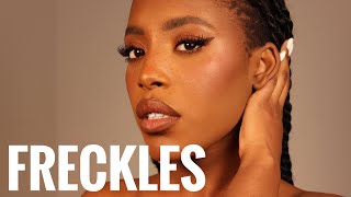 How to achieve the most natural FRECKLES Makeup Tutorial  Claudia Neacsu [upl. by Rubliw521]