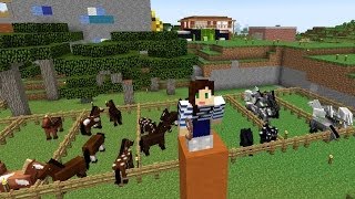 MINECRAFT HORSE CHALLENGE  THE CUBE EP28 [upl. by Anniken]