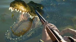 We Went ALLIGATOR Hunting In The Bayou With CIVIL WAR MUSKETS [upl. by Carrnan]