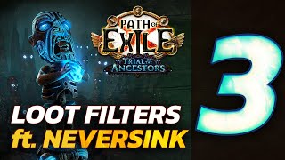 LOOT FILTERS EXPLAINED ft NeverSink  PoE University 322 [upl. by Etteyniv621]