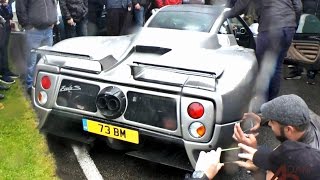 Pagani Zonda wCAPRISTO exhaust revs [upl. by Deden]