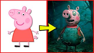 PEPPA PIG All Characters as ZOMBIES 2024 [upl. by Audwen]