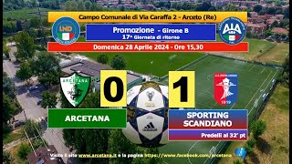 Arcetana  Sp Scandiano 01 [upl. by Buchanan]