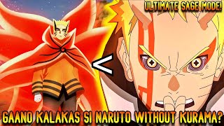 GAANO KALAKAS SI NARUTO NGAYONG WALA NA SI KURAMA  Boruto [upl. by Anhej]