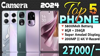 April 2024  Top 5 Best Camer Smartphone Under 27000  Best Phone Under 27k in Indai [upl. by Ulla]