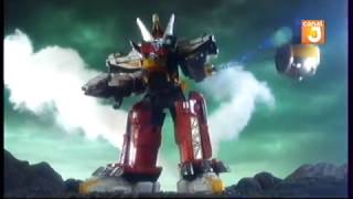 Power Rangers Dino Super Charge  Extrait VF  Plesio Charge Megazord Formation PachaRex [upl. by Barhos]