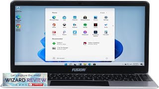 Fusion5 141quot Full HD Windows 11 Laptop 128GB Storage 4GB RAM Review [upl. by Amby]