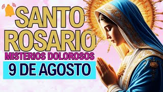 ROSARIO DE HOY Viernes 9 de Agosto 📿Oracion a la Virgen María [upl. by Nezah]