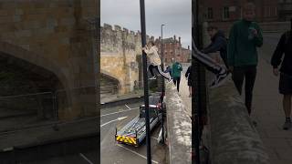 Little lamppost slide in York parkour [upl. by Akenot559]