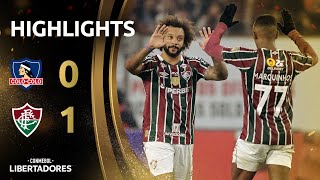 COLO COLO vs FLUMINENSE  HIGHLIGHTS  CONMEBOL LIBERTADORES 2024 [upl. by Hashimoto]