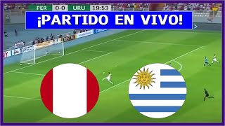 🔴 PERÚ vs URUGUAY EN VIVO ⚽ ELIMINATORIAS RUMBO AL MUNDIAL 2026 [upl. by Ellehcear905]