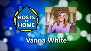 Wheel of Fortune Hostess Vanna White  Hosts at Home [upl. by Sev501]