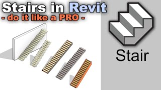 Revit Stairs  Beginner to PRO Tutorial [upl. by Elbon984]