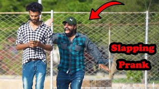 Slapping Prank In Park  Pranks In Pakistan  Humanitarians [upl. by Esnofla]