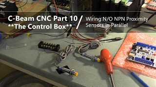 10 NPN Proximity Limit Sensors 10  CNC Control Box [upl. by Jensen]