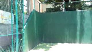 5 La primera cancha oficial de padelmp4 [upl. by Steinway512]