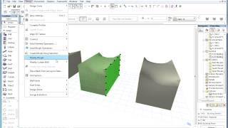 The ARCHICAD MORPH Tool  Smoothing and Merging Faces of a MORPH [upl. by Schrader450]