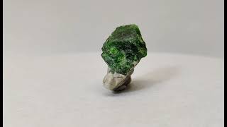 Chrome Diopside on feldspar from pegmatite vein 2 [upl. by Azile]