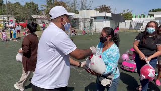 UniSocial entregó toneladas de despensas en colonias de Tampico [upl. by Zorah21]