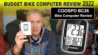 Budget Bike Computer Review 2022  Coospo BC26 Bike Computer review [upl. by Gnaig]