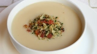 Cream of Cauliflower Soup with Bacon Gremolata [upl. by Morton]