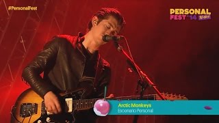 Arctic Monkeys  Fluorescent Adolescent Live at Personal Fest [upl. by Crissie]