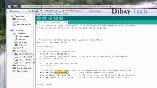 Tutorial Real Time Clock Setting Date  cara merubah waktu RTC [upl. by Eelamme]