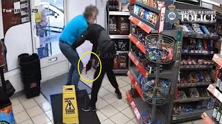 UK Armed Robbery  Thief Get’s  Instant Karma  amp Prison  Yorkshire 🇬🇧 [upl. by Hamal]