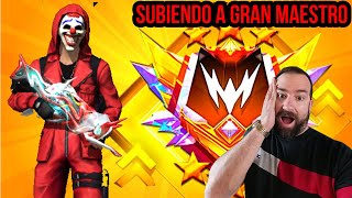 DIRECTO DE FREE FIRE SUBIENDO A GRAN MAESTRO TOP GLOBAL AS CUBANO GAMER 😎 [upl. by Joyce]