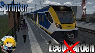 Met een SNG naar NIET Leeuwarden  Train Sim Classic 2024 [upl. by Hanover]