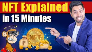 What are NFTs and How to make Money   NFT Explained in Hindi  Him eesh Madaan [upl. by Yokum417]