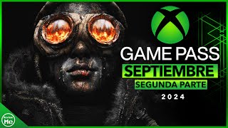 Juegos Game Pass Septiembre 2024  Segunda Mitad ✅ [upl. by Ytsirhk]