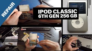 iPod Classic 6th gen 256 GB microSD iFlash mod [upl. by Dhiren]