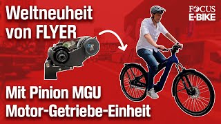 Flyer Goroc TRX  Revolutionäres EBike mit Pinion MGU Getriebe  inkl Labor amp Praxistest [upl. by Eidnahs343]