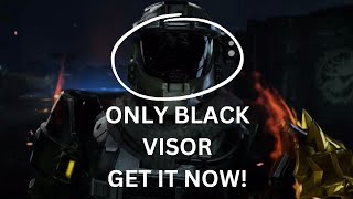 DO THIS NOW TO GET THE ONLY BLACK VISOR 🔥🔥Halo Infinite [upl. by Theodosia]