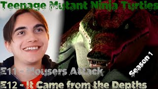 TMNT 2012  S1E1112  Mousers AttackIt Came from the Depths Reaction  The Nostalgia Trip  E108 [upl. by John103]