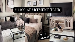 1100 FULLY FURNISHED APARTMENT TOUR  MODERN TRADITIONAL NEUTRAL APARTMENT  DALLAS AREA [upl. by Ylime]